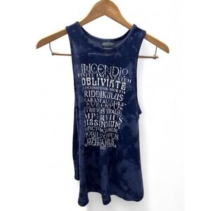 Harry Potter Magic Spells Tye Dye Tank‎ Top S
